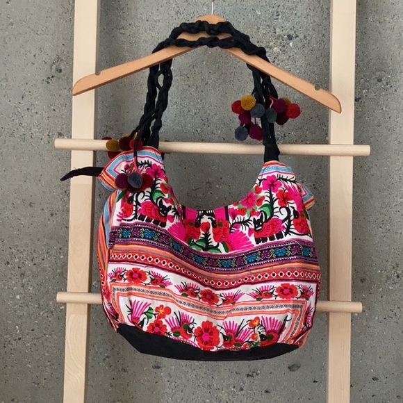 Embroidered boho bag/purse - Picture 2 of 10